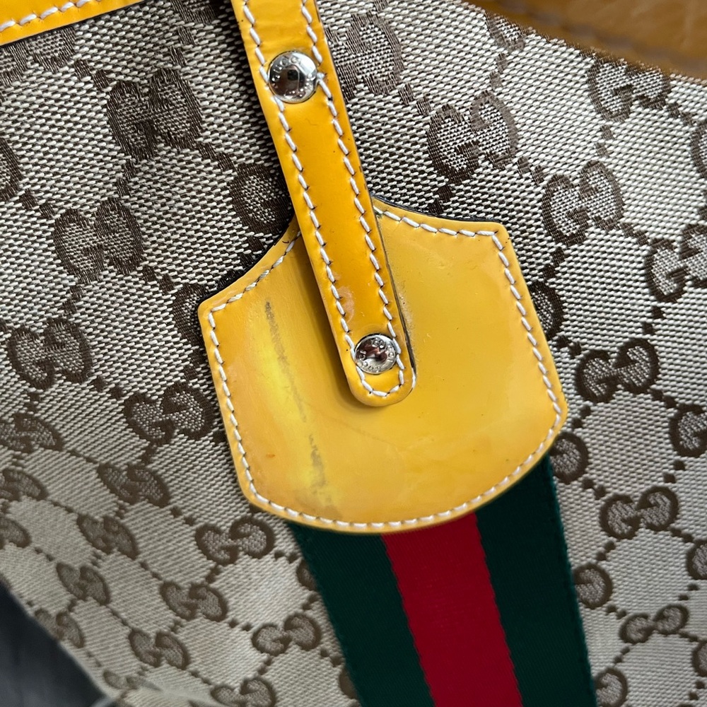 Gucci GG Monogram Canvas “Jolicoeur”medium Tote - Picture 14 of 17